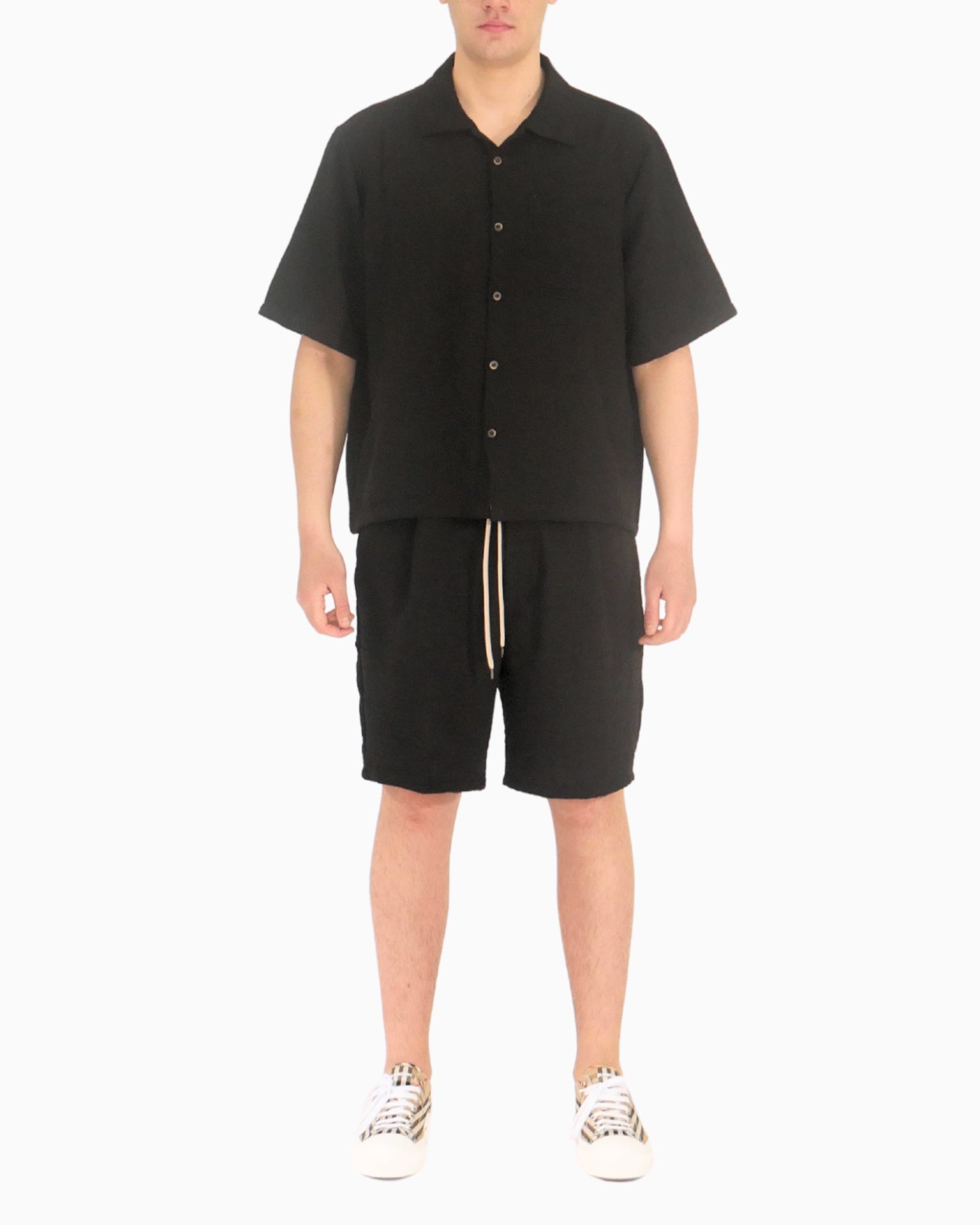 Brian Rush Camicia FD274-CAM511-NERO - SanShopLuxury - 2025, Abbigliamento, Brian Rush, Camicia, Idoneo, L, M, Nero, New, Primavera/Estate, S, SS25, Uomo, XL, XXL