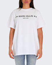 Marc Ellis T-Shirt MILANO-BIANCO - SanShopLuxury - 2024, Abbigliamento, Bianco, Donna, Idoneo, L, M, Marc Ellis, Outlet, Primavera/Estate, S, SS24, T-Shirt, Ultimo, XL