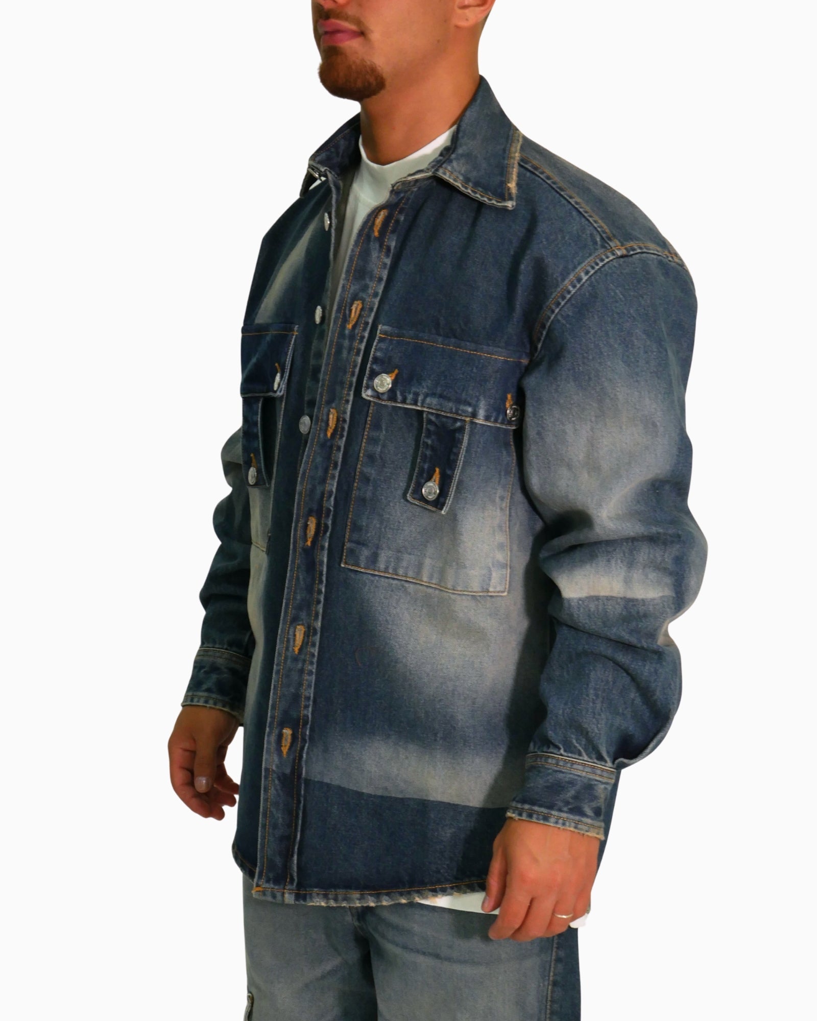 Donotconform Camicia SHIRT6010 - SanShopLuxury - 2025, Abbigliamento, Autunno/Inverno, Blu, Camicia, Donotconform, FW25, Idoneo, L, M, New, S, Uomo, XL