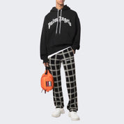 Felpa Palm Angels PMBB058C99FLE0031001 - SanShopLuxury - Abbigliamento, Autunno/Inverno, Carry Over, Continuativo, Felpa, Idoneo, L, M, Nero, New, Palm Angels, Primavera/Estate, S, Uomo, XL