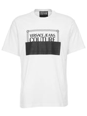 Versace Jeans Couture T-Shirt 72GAHP03 - SanShopLuxury - 2022, Abbigliamento, Bianco, L, M, Outlet, Primavera/Estate, SS22, T-Shirt, Uomo, Versace Jeans Couture, XL, XXL