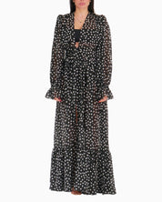 District Margherita Mazzei Abito 5PP75-0028 - SanShopLuxury - 2025, 40, 42, 44, Abbigliamento, Abito, Beachwear, District Margherita Mazzei, Donna, Idoneo, Kimono, Nero, New, Primavera/Estate, SS25