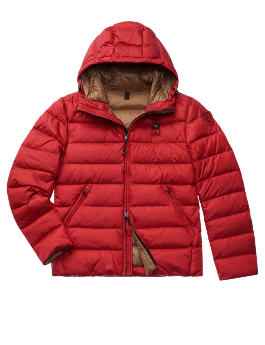 Inverno, Blauer, FW22, Giubbino, Idoneo, L, M, Nero, Outlet, Rosso, Uomo, XL, XXL, XXXL