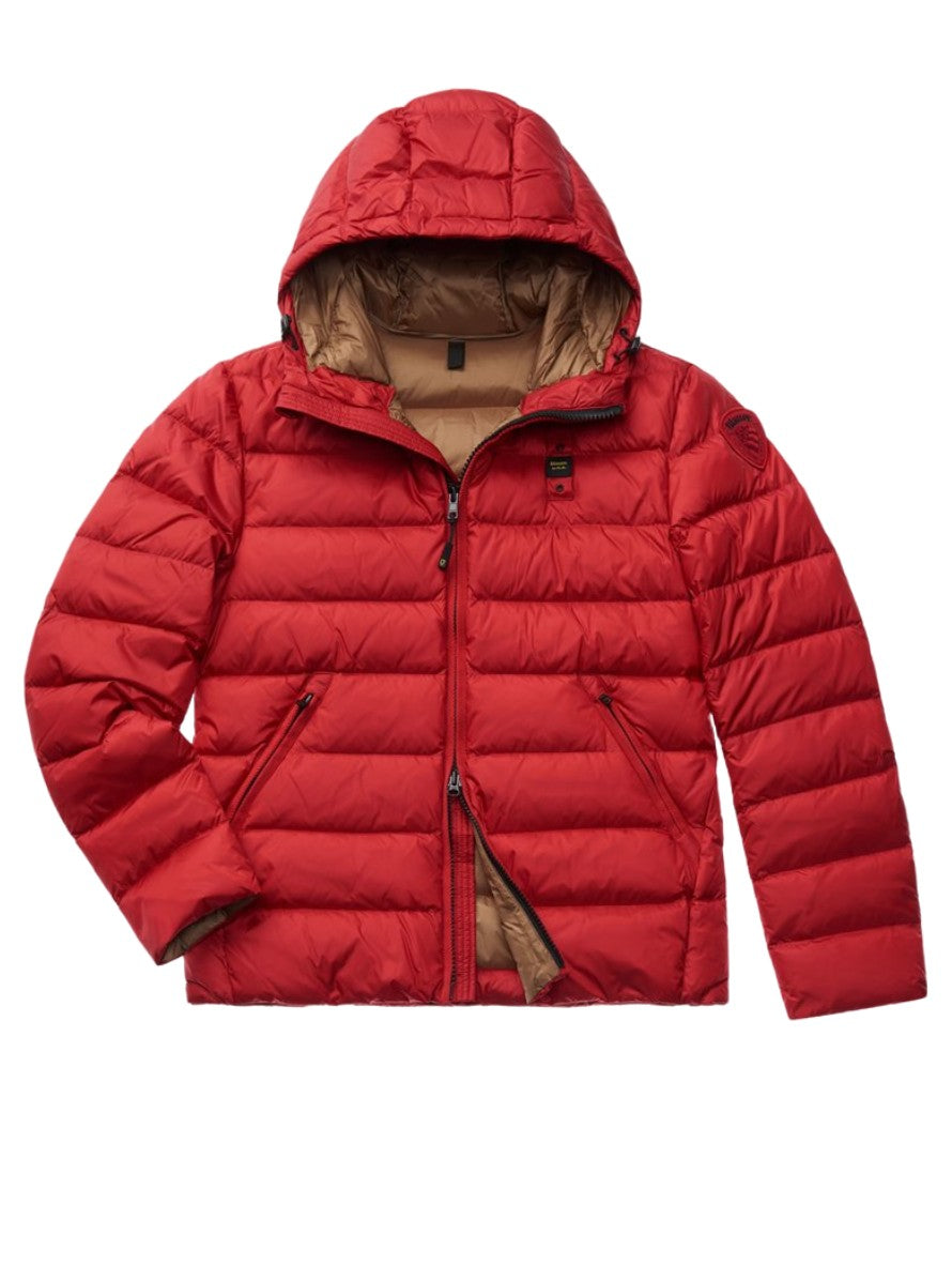 Blauer Giubbino 22WBLUC03005-006047 - SanShopLuxury - 2022, Abbigliamento, Autunno/Inverno, Blauer, FW22, Giubbino, Idoneo, L, M, Nero, Outlet, Rosso, Uomo, XL, XXL, XXXL