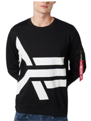 Alpha Industries Felpa 118305 - SanShopLuxury - -50%, 2021, Abbigliamento, Alpha Industries, Autunno/Inverno, Felpa, FW21, M, Nero, Outlet, S, Uomo, XL