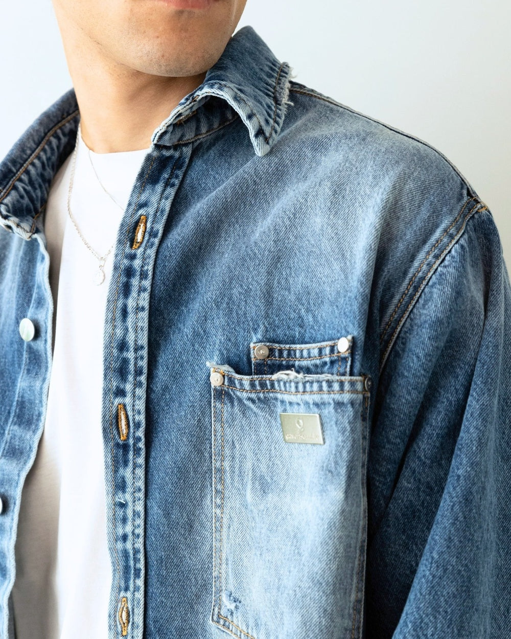 Gavensemble Camicia SHIRT140 - SanShopLuxury - 2024, Abbigliamento, Autunno/Inverno, Blu, Camicia, Continuativo, FW24, Gavensemble, Idoneo, L, M, Outlet, Primavera/Estate, S, Uomo, XL