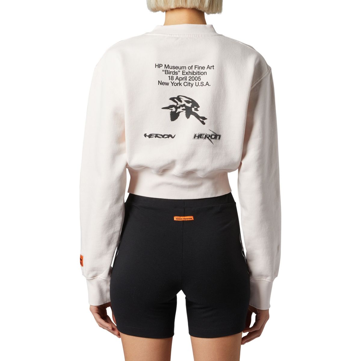 Heron Preston Felpa HWBA013F23JER002 - SanShopLuxury - 2023, Abbigliamento, Autunno/Inverno, Donna, Felpa, FW23, Girocollo, Heron Preston, M, Outlet, Rosa, S, Ultimo