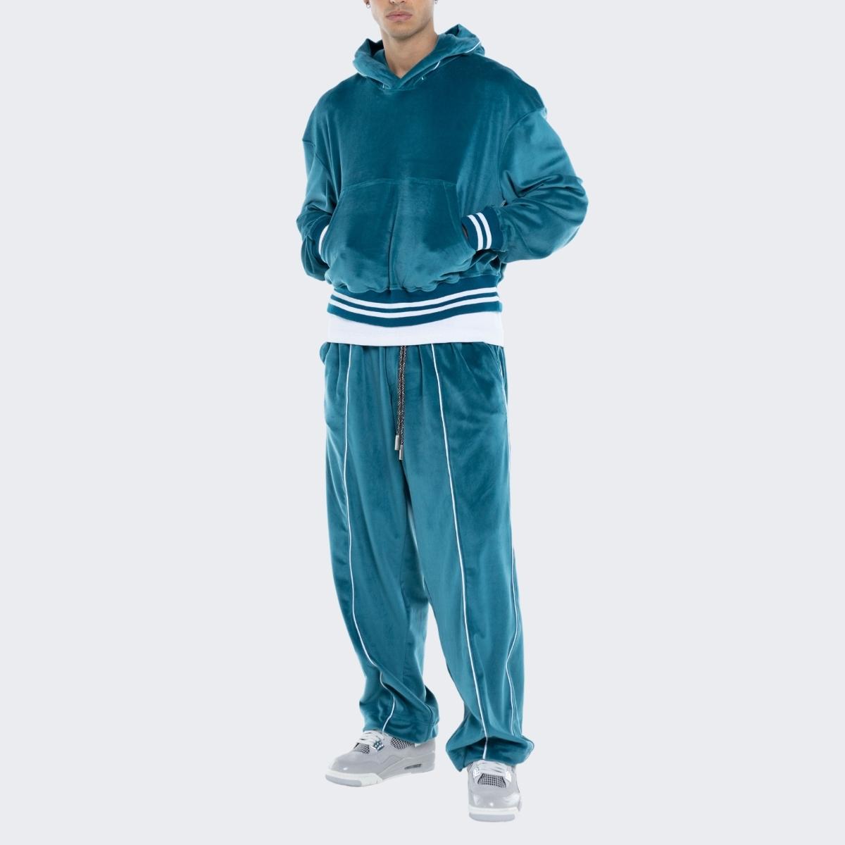 Gavensemble Felpa SWEATSUITE20 - SanShopLuxury - 2023, Abbigliamento, Autunno/Inverno, Con Cappuccio, Felpa, FW23, Gavensemble, L, M, Outlet, S, Uomo, Verde, Verde Ottanio, XL, XXL