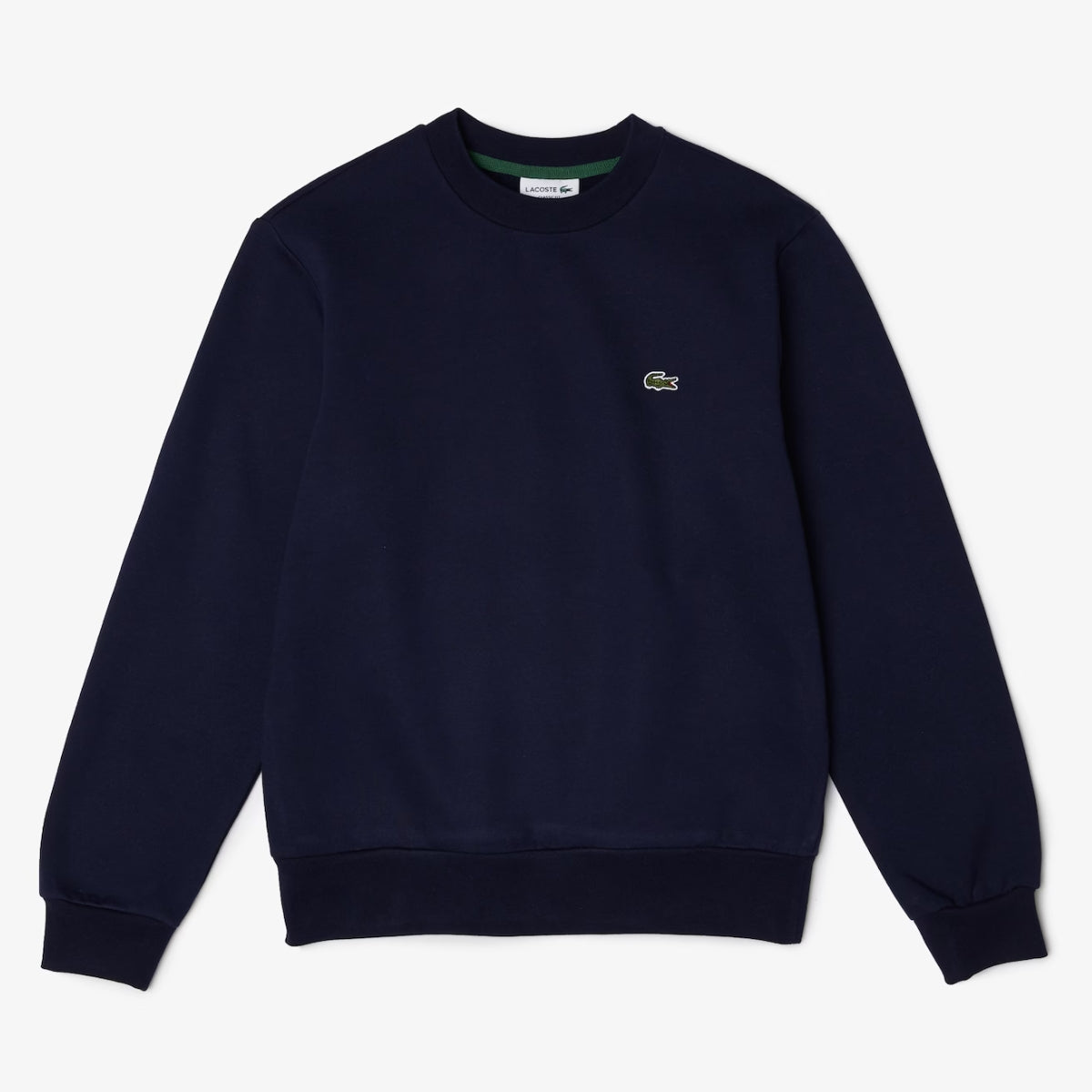 Inverno, Bianco, Blu, Felpa, FW23, Girocollo, L, Lacoste, Outlet, Uomo, XL, XXL
