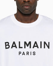 Balmain T-Shirt EH1EG010BB73 GAB - SanShopLuxury - 2025, Abbigliamento, Balmain, Bianco, Idoneo, L, M, New, Primavera/Estate, S, SS25, T-Shirt, Uomo, XL, XXL