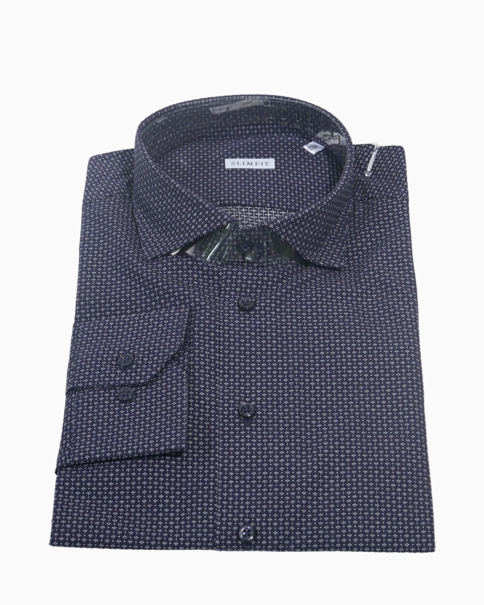 Sartoria Italiana Camicia 002-ROMA-14 - SanShopLuxury - 2019, 39, 41, 42, Abbigliamento, Autunno/Inverno, Blu, Camicia, Carry Over, Continuativo, Idoneo, New, Primavera/Estate, Sartoria Italiana, Uomo