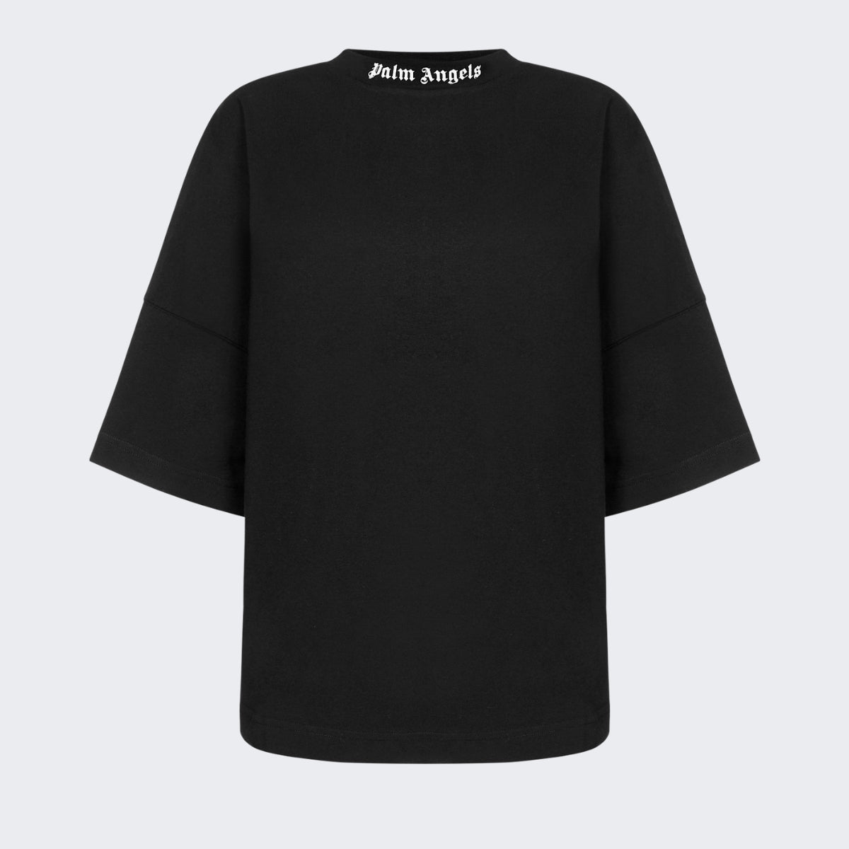 T-Shirt Palm Angels PWAA023C99JER001 - SanShopLuxury - Abbigliamento, Autunno/Inverno, Bianco, Carry Over, Continuativo, Donna, M, Nero, New, Palm Angels, Primavera/Estate, Rosa, S, Stellato, T-Shirt, XS