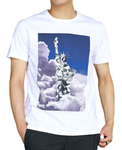 Neil Barrett T-Shirt PBJT150E B503S BIANCO