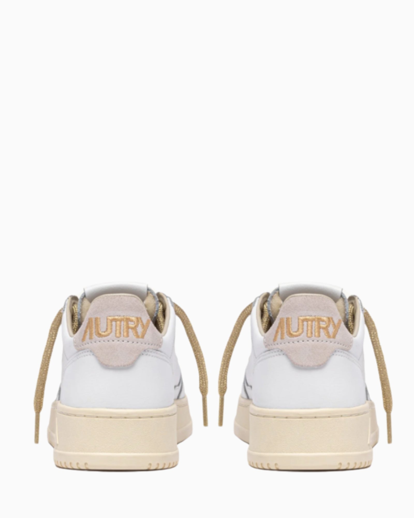 Autry Sneakers AULW-SW01 - SanShopLuxury - 2025, 36, 37, 38, 39, 40, Autry, Autunno/Inverno, Bianco-Oro, Calzature, Donna, FW25, New, Sneakers, Stellato
