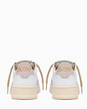 Autry Sneakers AULW-SW01 - SanShopLuxury - 2025, 36, 37, 38, 39, 40, Autry, Autunno/Inverno, Bianco-Oro, Calzature, Donna, FW25, New, Sneakers, Stellato