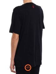 Marcelo Burlon T-Shirt CWAA016F1704726 21020 - SanShopLuxury - -70%, 2017, Abbigliamento, Autunno/Inverno, Donna, FW17, Marcelo Burlon, Nero, Outlet, T-Shirt, Ultimo, XXS