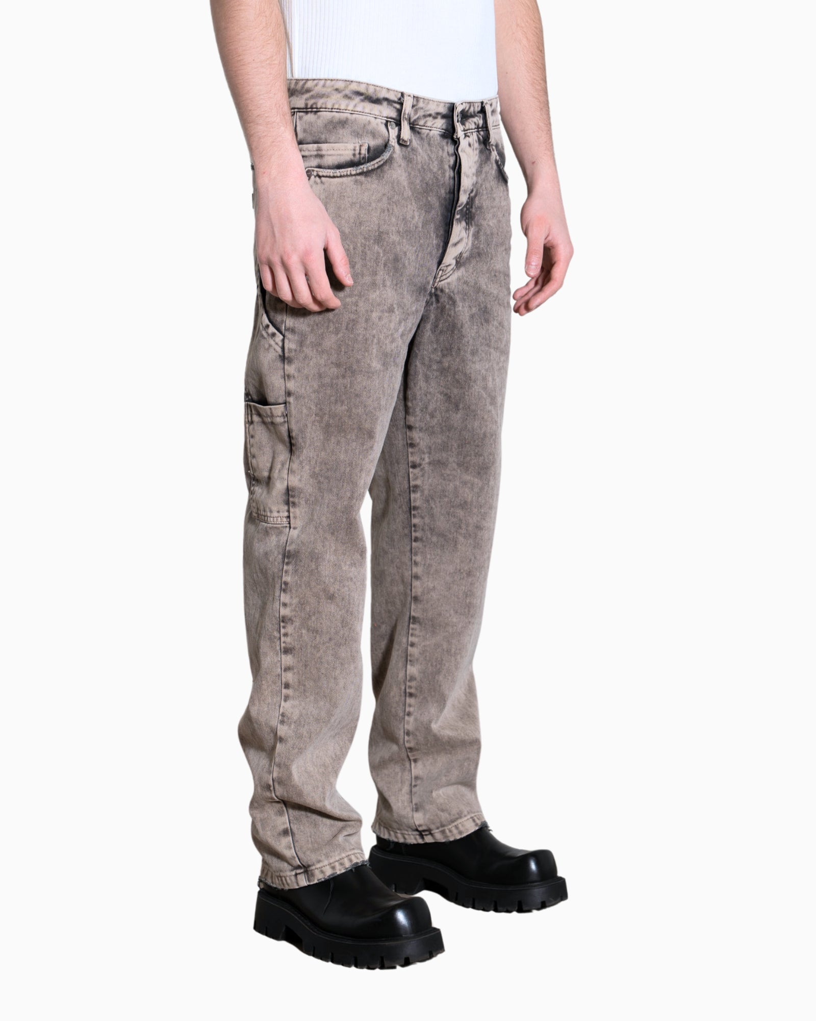 Gavensemble Jeans SS25-BAGGY812-G - SanShopLuxury - 2025, 44, 46, 48, 50, 52, 54, Abbigliamento, Baggy, Gavensemble, Grigio, Idoneo, Jeans, New, Primavera/Estate, SS25, Uomo