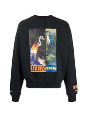 Heron Preston Felpa HMBA018F21JER002 - SanShopLuxury - -50%, 2021, Abbigliamento, Autunno/Inverno, Beige, Felpa, FW21, Girocollo, Heron Preston, L, M, Nero, Outlet, S, Uomo, XL