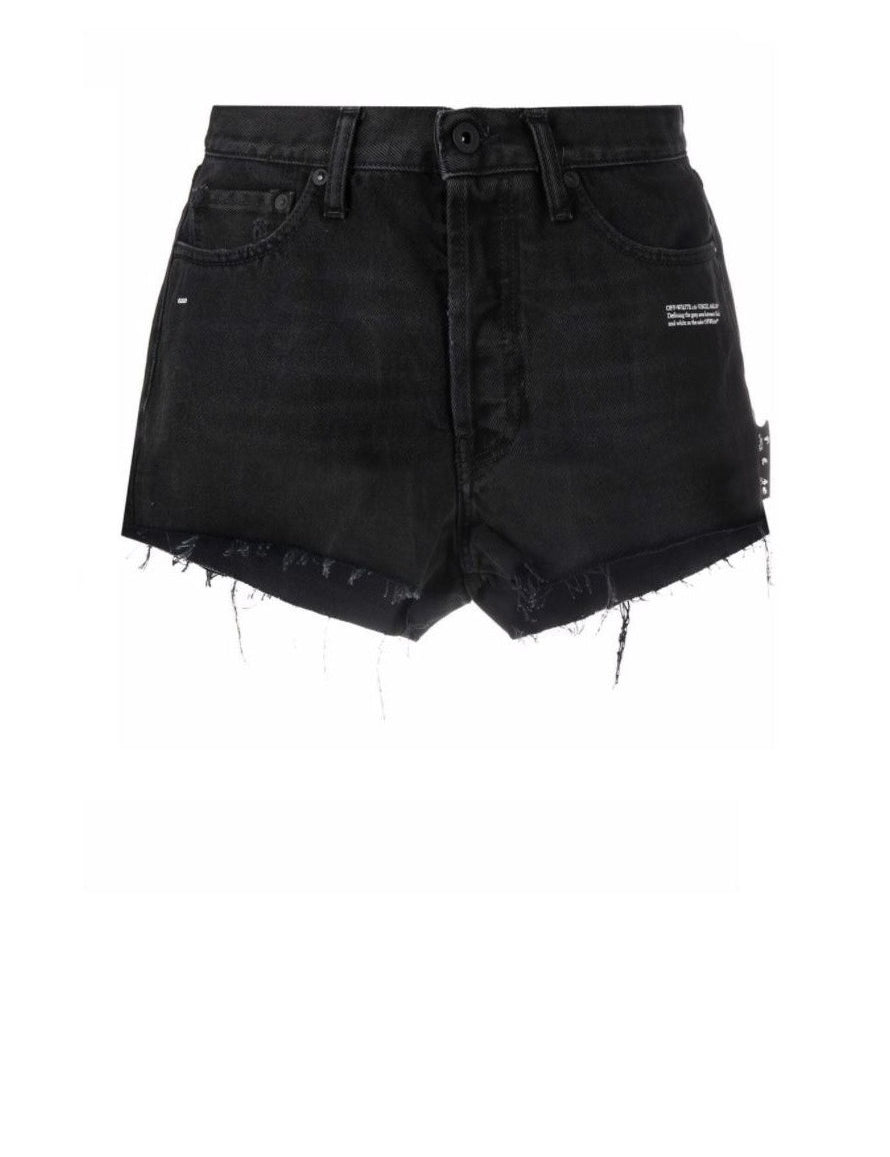 Inverno, Donna, FW21, Nero, Off-White, Outlet, Short