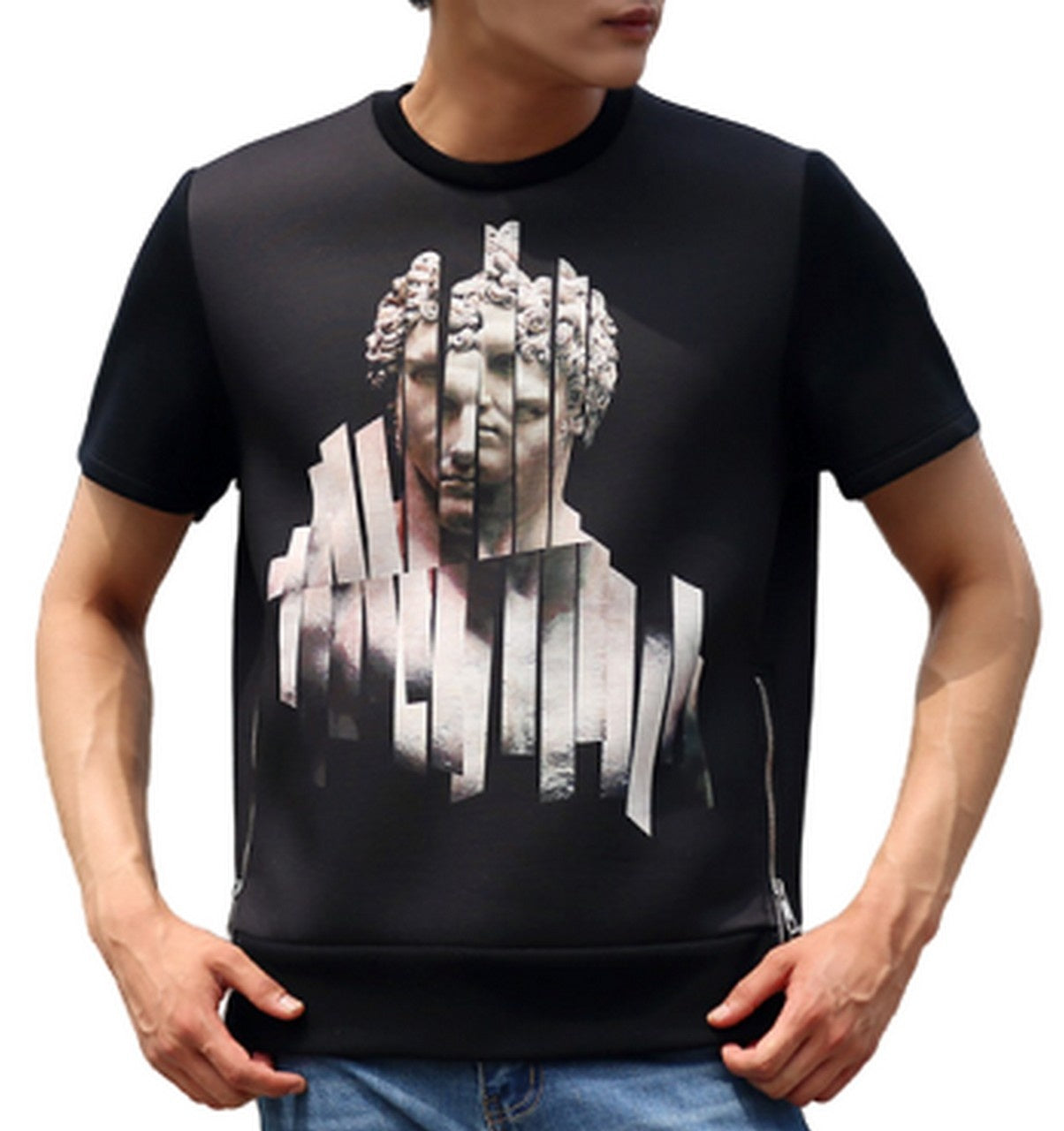 Neil Barrett Felpa PBJS61S A515S NERO - SanShopLuxury - -50%, 2018, Abbigliamento, Autunno/Inverno, Felpa, FW18, Neil Barrett, Nero, Outlet, S, Ultimo, Uomo