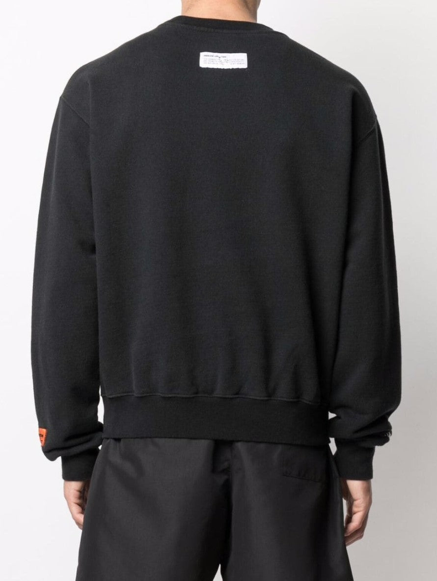 Heron Preston Felpa HMBA016F21JER0061001 - SanShopLuxury - -50%, 2021, Abbigliamento, Autunno/Inverno, Felpa, FW21, Heron Preston, L, M, Nero, Outlet, S, Uomo, XL, XXL