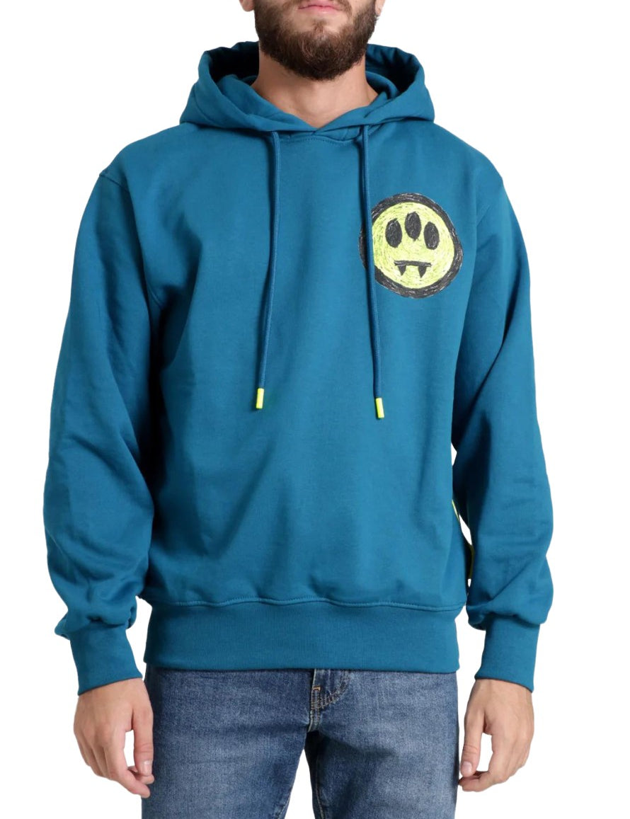 Inverno, Barrow, Blu, Con Cappuccio, Donna, Felpa, FW22, Idoneo, L, M, Nero, Outlet, S, UNISEX, Uomo, XL, XS