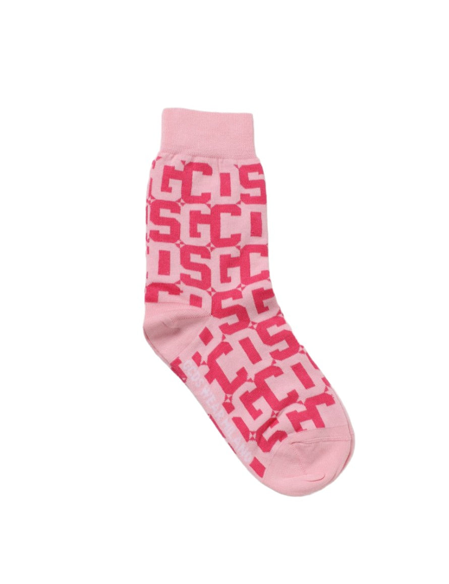 Inverno, Calzini, Donna, FW22, Gcds, Outlet, Rosa, Unica