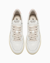 Autry Sneakers AULW-LL16 - SanShopLuxury - 2025, 36, 37, 38, 39, 40, Autry, Autunno/Inverno, Bianco-Rosa, Calzature, Donna, FW25, New, Sneakers, Stellato