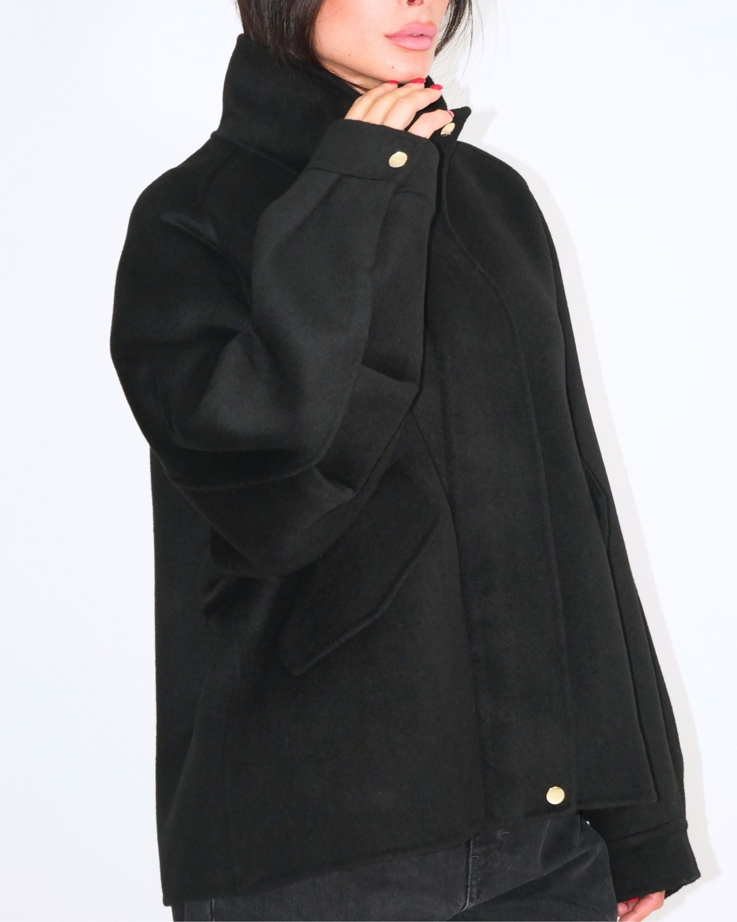 Shiki Giubbino SORAYA - SanShopLuxury - 2024, Abbigliamento, Autunno/Inverno, Donna, FW24, Giubbino, Idoneo, L/XL, Nero, Outlet, S/M, Shiki, Ultimo