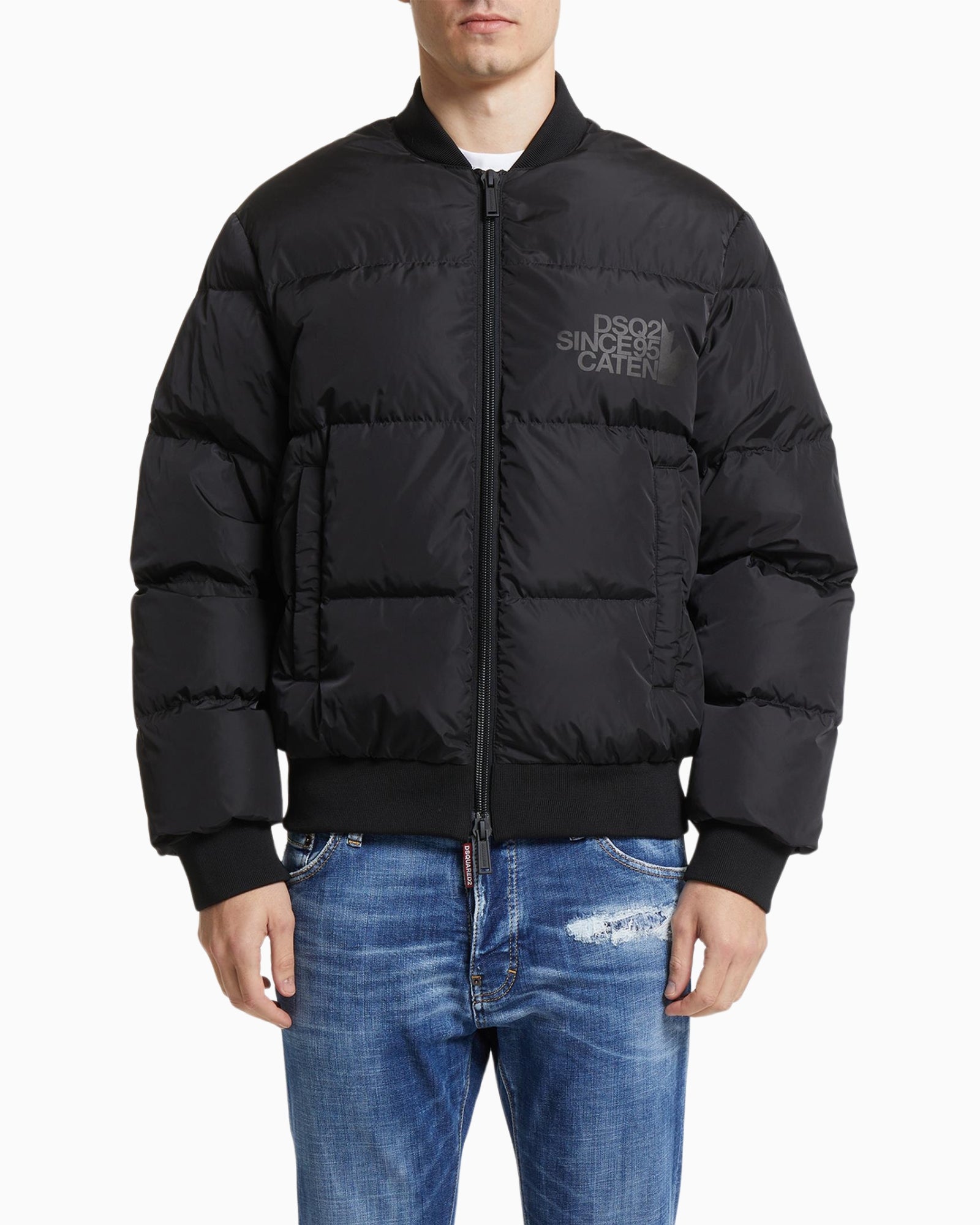 Dsquared2 Giubbino S74AM1612/S53817900 - SanShopLuxury - 2025, 46, 48, 50, Abbigliamento, Autunno/Inverno, Dsquared2, FW25, Giubbino, Idoneo, Nero, New, Uomo