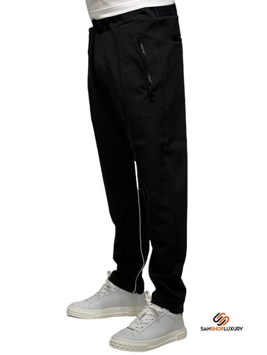 Chiodi Milano Pantalone 0071 - SanShopLuxury - -50%, 2021, Abbigliamento, Autunno/Inverno, Chiodi Milano, FW21, L, M, Nero, Outlet, Pantalone, S, Uomo, XL