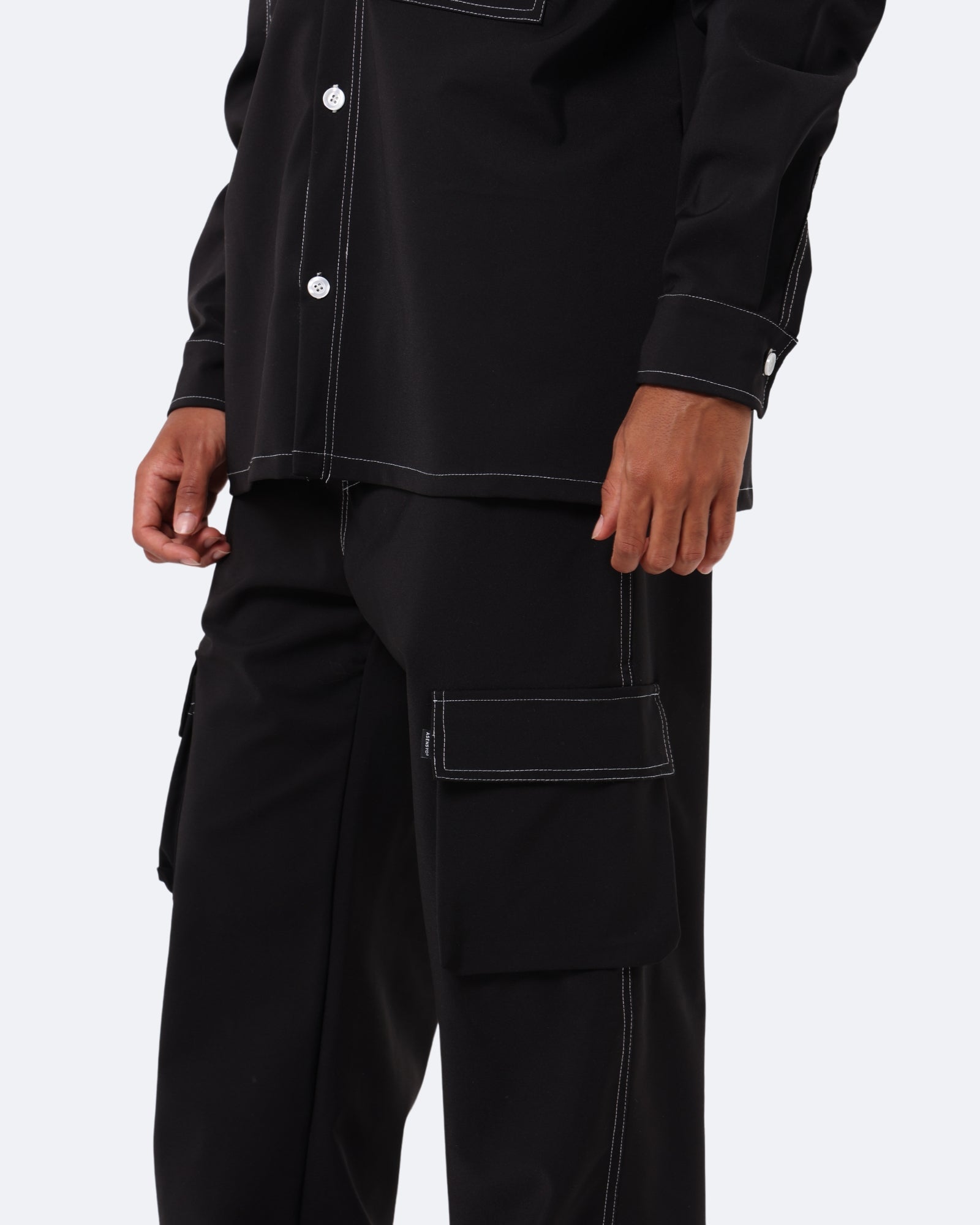 Asensyo Coordinato CO04 - SanShopLuxury - 2024, Abbigliamento, Asensyo, Autunno/Inverno, Coordinato, FW24, Idoneo, L, M, Nero, Outlet, S, Uomo, XL, XXL