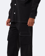 Asensyo Coordinato CO04 - SanShopLuxury - 2024, Abbigliamento, Asensyo, Autunno/Inverno, Coordinato, FW24, Idoneo, L, M, Nero, Outlet, S, Uomo, XL, XXL