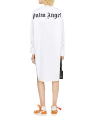 Palm Angels Abiti PWDG002C99FAB001 - SanShopLuxury - Abbigliamento, Abiti, Autunno/Inverno, Bianco, Carry Over, Continuativo, Donna, Idoneo, New, Palm Angels, Primavera/Estate, Ultimo, XS