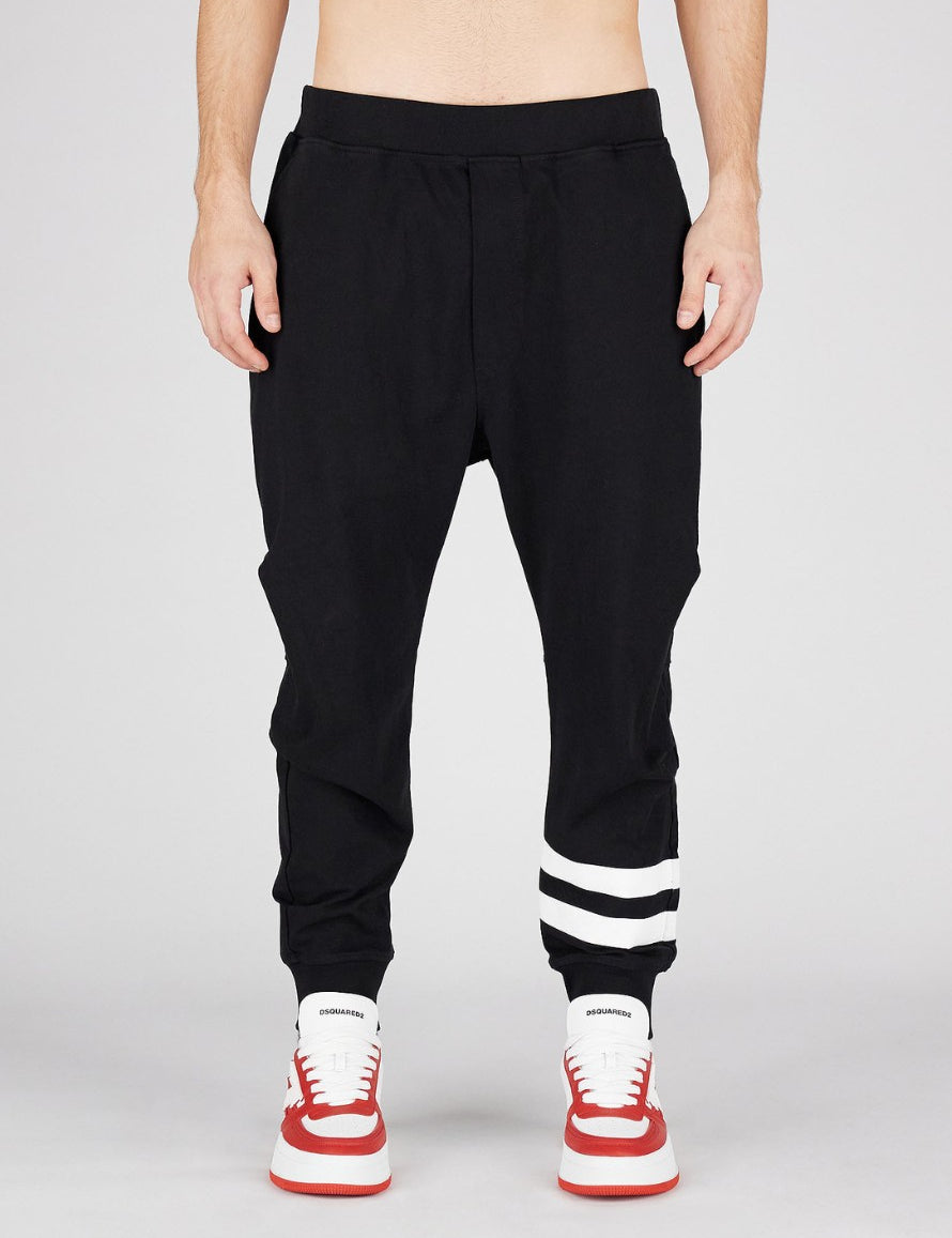 Inverno, Dsquared2, FW22, Idoneo, L, M, Nero, Outlet, Pantalone, Ultimo, Uomo, XL