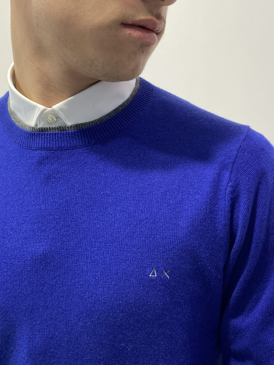 Sun 68 Maglieria 26144 - SanShopLuxury - -50%, 2018, Abbigliamento, Autunno/Inverno, Blu, FW18, M, Maglieria, Nero, Outlet, S, Sun 68, Uomo