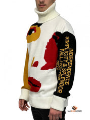 Donotconform Maglieria DN509-CAMP - SanShopLuxury - -50%, 2021, Abbigliamento, Autunno/Inverno, Donotconform, FW21, L, Maglieria, Multicolore, Outlet, Uomo, XL, XXL