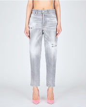 Dsquared2 Jeans S75LB0903/S30260852 - SanShopLuxury - 2024, 36, 38, 40, 42, 44, Abbigliamento, Donna, Dsquared2, Grigio, Idoneo, Jeans, Outlet, Primavera/Estate, SS24