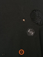 Philipp Plein T-Shirt MTK2802PJY002N - SanShopLuxury - -50%, 2018, Abbigliamento, Autunno/Inverno, FW18, L, Nero, Outlet, Philipp Plein, T-Shirt, Ultimo, Uomo