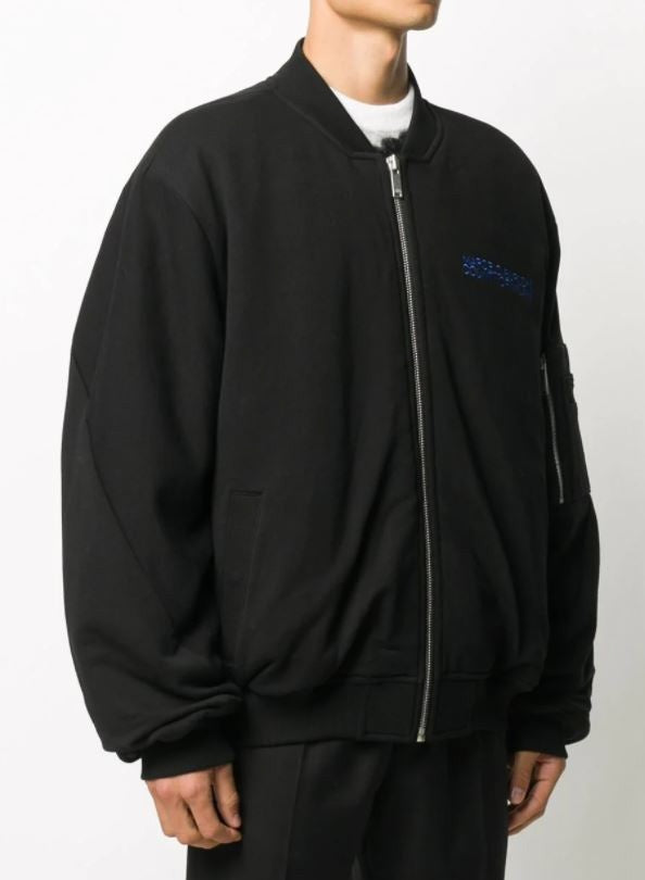 Marcelo Burlon Giubbino CMEH011F20FLE001 - SanShopLuxury - -50%, 2020, Abbigliamento, Autunno/Inverno, FW20, Giubbino, L, M, Marcelo Burlon, Nero, Outlet, Ultimo, Uomo