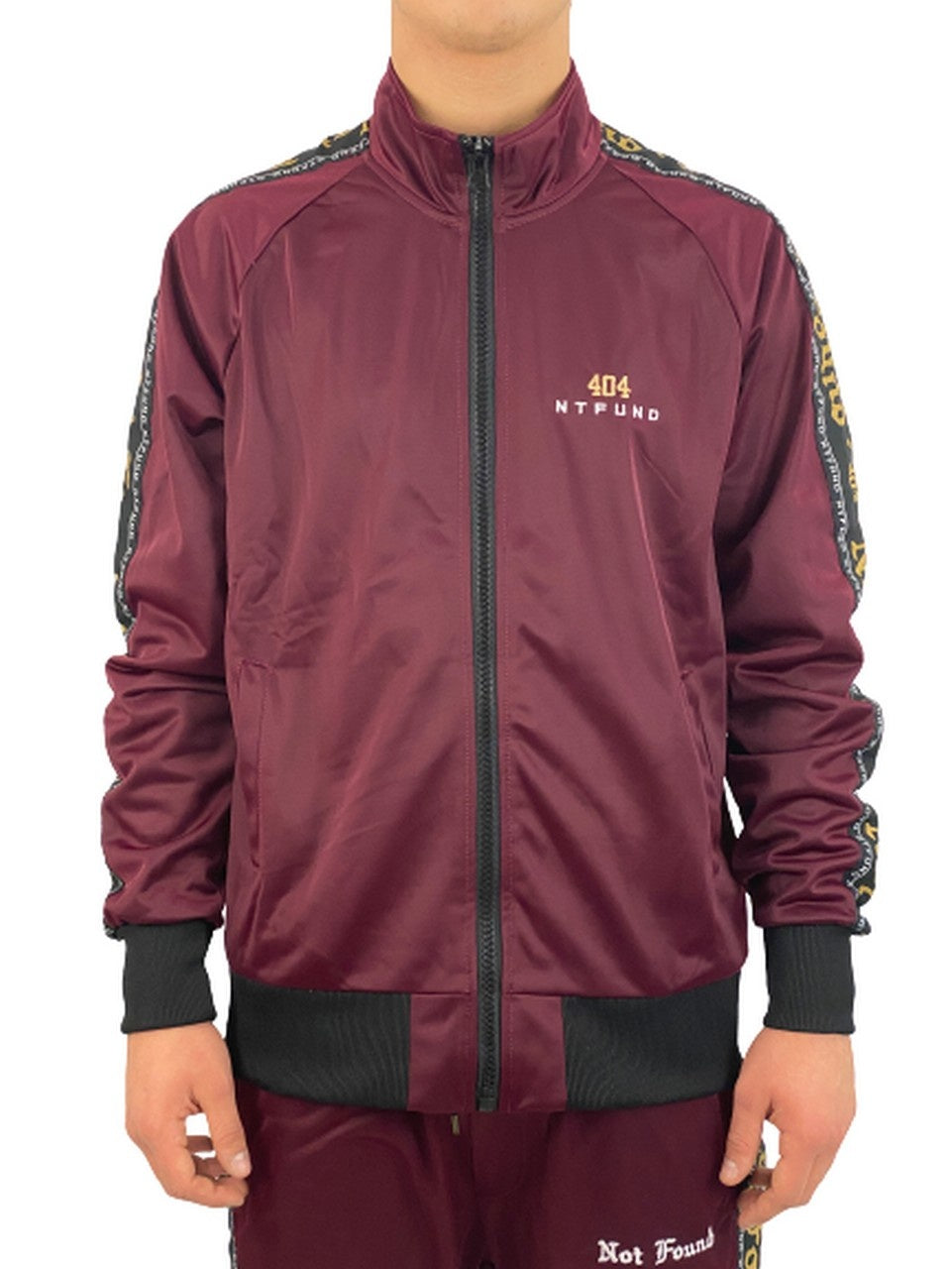 404 Not Found Felpa F-101 06 - SanShopLuxury - -50%, 2019, 404 Not Found, Abbigliamento, Autunno/Inverno, Bordeaux, Felpa, FW19, Outlet, Ultimo, Uomo, XXL