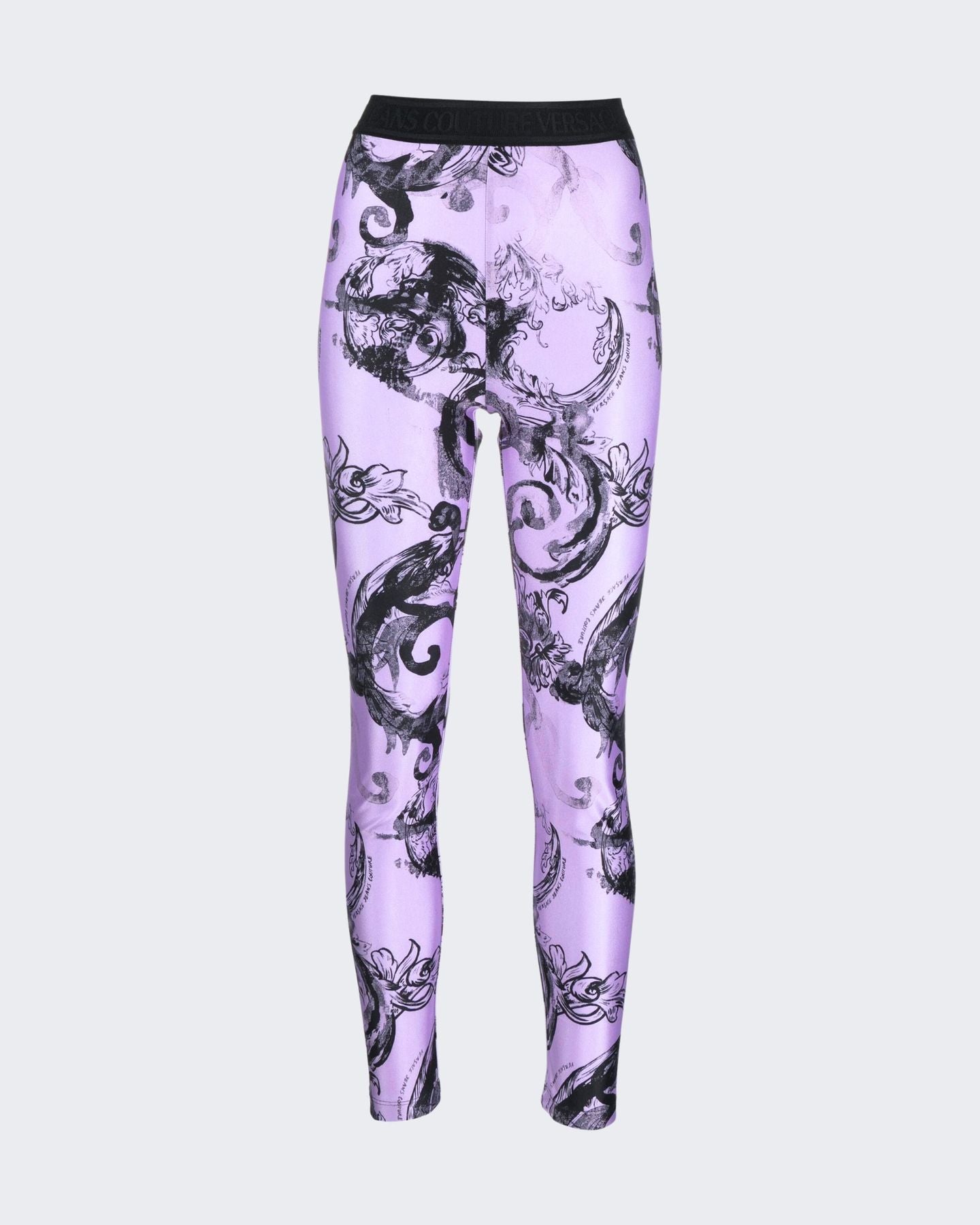 Versace Jeans Couture Leggings 76HAC101/JS292320 - SanShopLuxury - 2024, 38, 40, Abbigliamento, Donna, Idoneo, Leggings, Lilla, Outlet, Primavera/Estate, SS24, Versace Jeans Couture