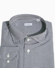 Sartoria Italiana Camicia 002-ROMA-20 - SanShopLuxury - 2019, 41, 43, Abbigliamento, Autunno/Inverno, Camicia, Carry Over, Continuativo, Idoneo, Nero-Bianco, New, Primavera/Estate, Sartoria Italiana, Uomo