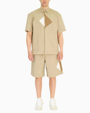 Gavensemble Coordinato SS25-SHIRT428-BER128-BG - SanShopLuxury - 2025, Abbigliamento, Beige, Coordinato, Gavensemble, Idoneo, L, M, New, Primavera/Estate, S, SS25, Ultimo, Uomo, XL, XXL