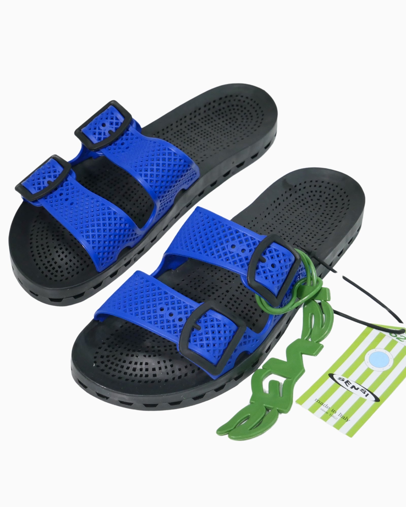 Sensi Sandali 4150/URBAN353 - SanShopLuxury - 40/41, Beachwear, Blu Cobalto, Calzature, Carry Over, Gomma, Idoneo, New, Primavera/Estate, Sandali, Sensi, Uomo