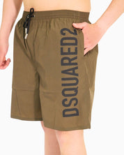 Dsquared2 Costume D7BM16000-307 - SanShopLuxury - 2025, 52, 54, Abbigliamento, Beachwear, Costume, Dsquared2, Idoneo, New, Primavera/Estate, SS25, Ultimo, Uomo, Verde
