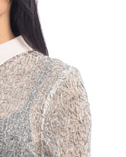 So Lavish Camicia C4017-A - SanShopLuxury - 2024, 40, 42, 44, Abbigliamento, Autunno/Inverno, Avorio, Camicia, Continuativo, Donna, FW24, Idoneo, Outlet, Primavera/Estate, So Lavish