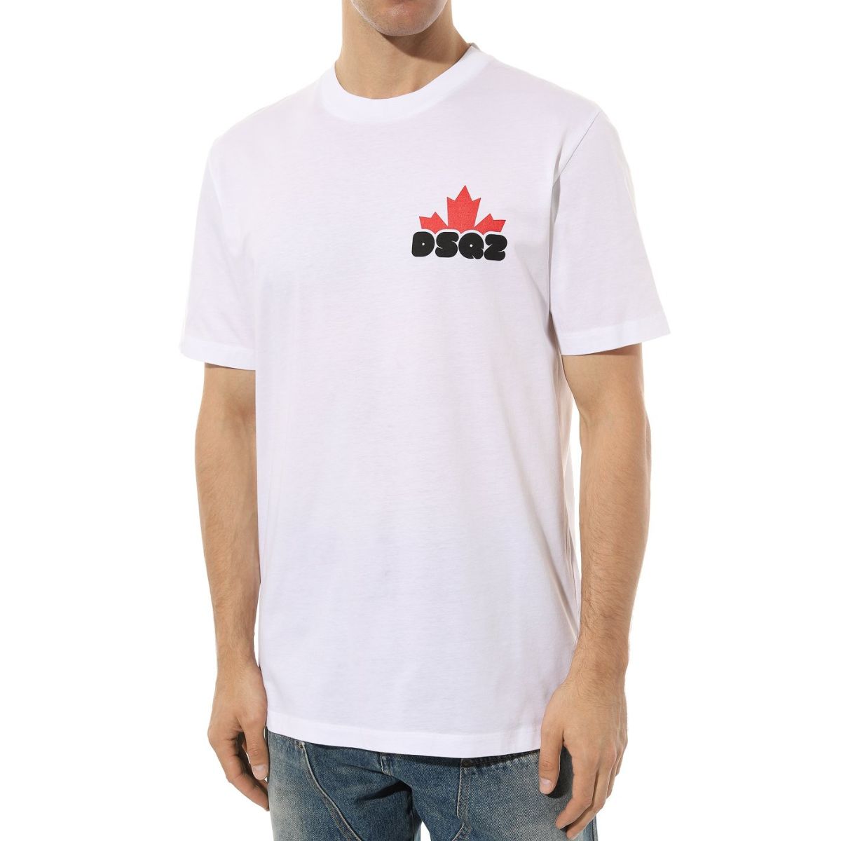 Dsquared2 T-Shirt S74GD1200 - SanShopLuxury - 2023, Abbigliamento, Autunno/Inverno, Bianco, Dsquared2, FW23, Idoneo, L, Loose Fit Tee, M, Nero, Outlet, S, T-Shirt, Uomo, XL