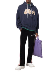 Palm Angels Felpa PMBB058F21FLE012 - SanShopLuxury - -50%, 2021, Abbigliamento, Autunno/Inverno, Blu, Con Cappuccio, Felpa, FW21, M, Outlet, Palm Angels, Ultimo, Uomo