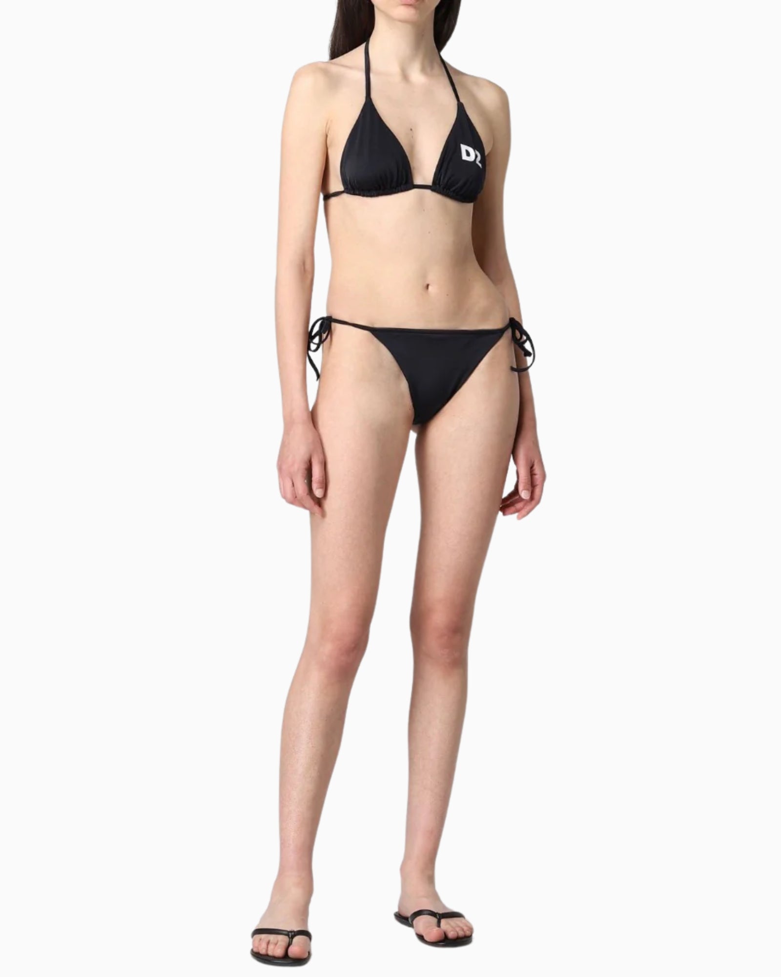Dsquared2 Costume D6BX63250-D6B083250 - SanShopLuxury - 2022, 40, 42, 44, 46, Abbigliamento, Arancione, Beachwear, Bikini, Costume, Donna, Dsquared2, Idoneo, Nero, Outlet, Primavera/Estate, SS22